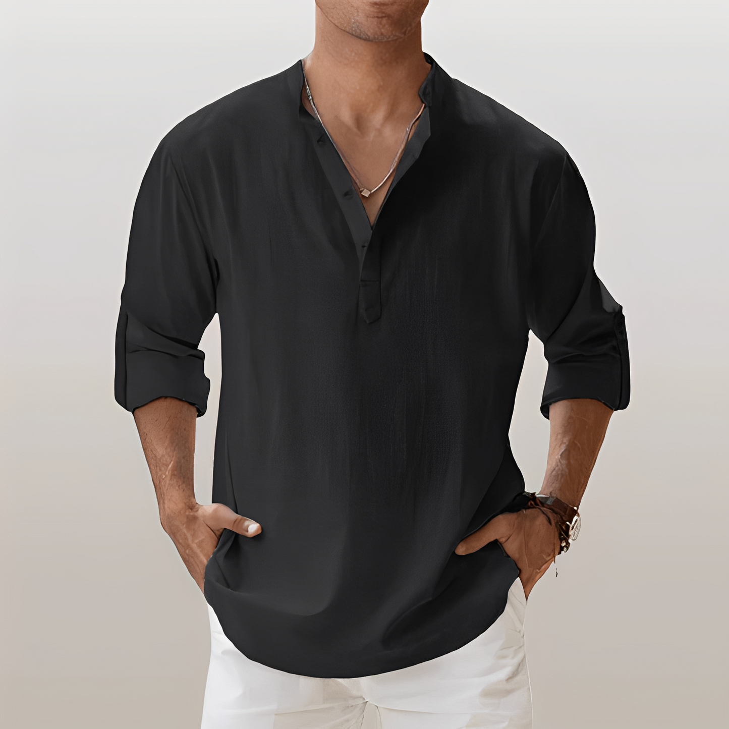 Lukas - Camisa de verano con estilo para hombre