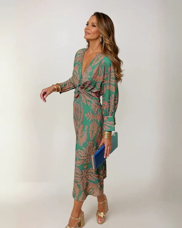 VESTIDO FELISA - Estampado Vintage