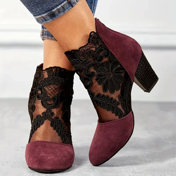Botines Renata - Tacon Medio