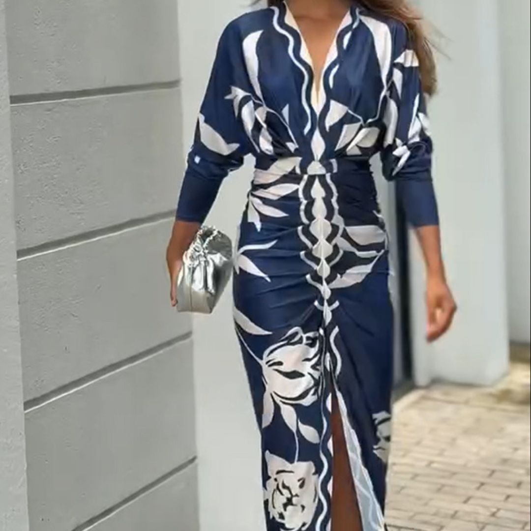 VESTIDO SCARLETT | MANGA LARGA Y CORTE MIDI