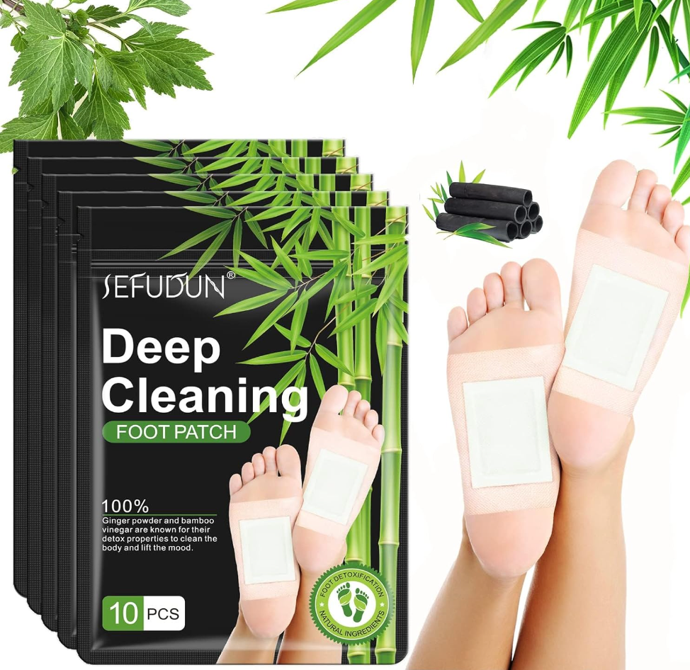 PACK 10 PARCHES NATURALES BAMBÚ- ALIVIA DOLOR