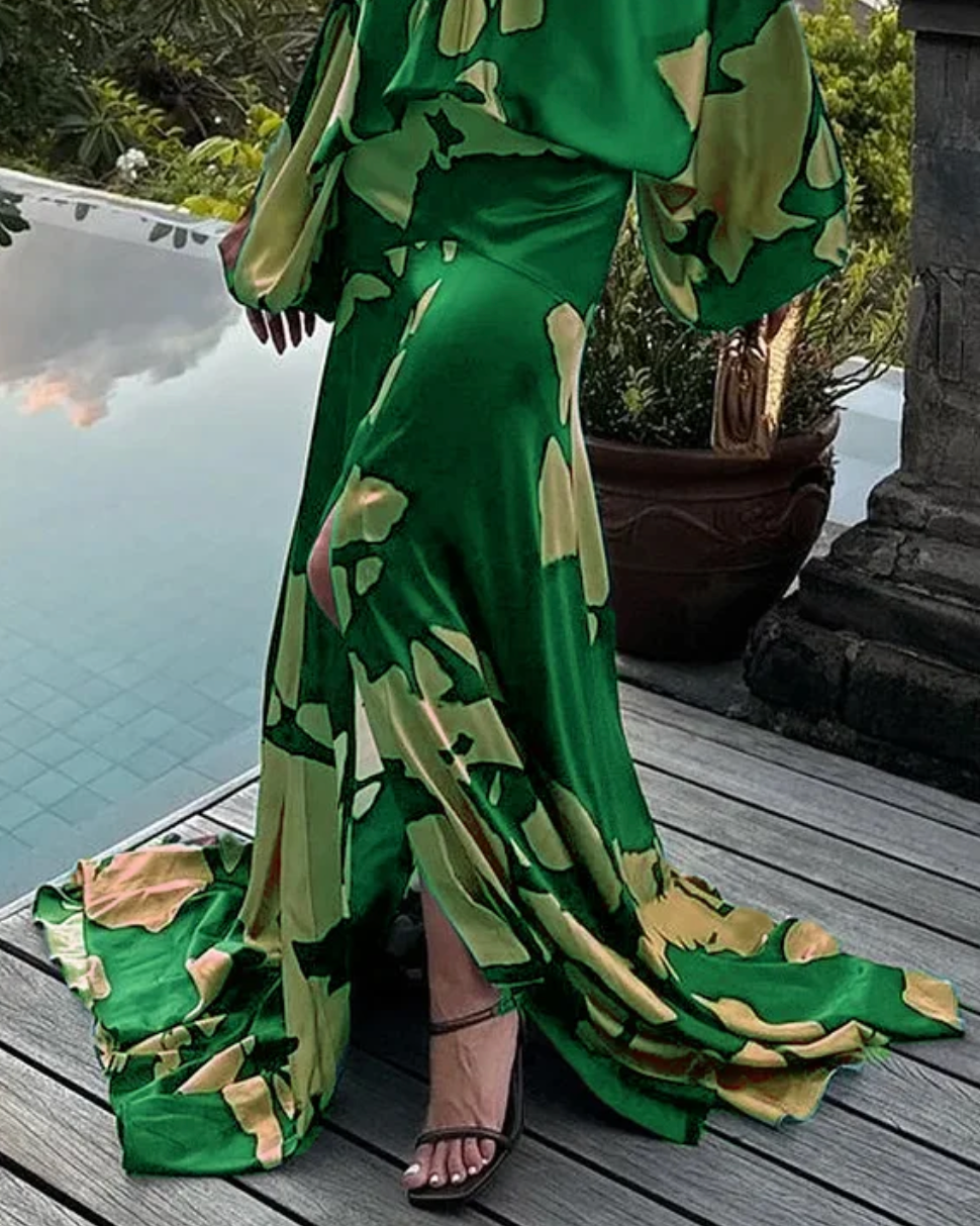 Vestido Estampado - Amapola