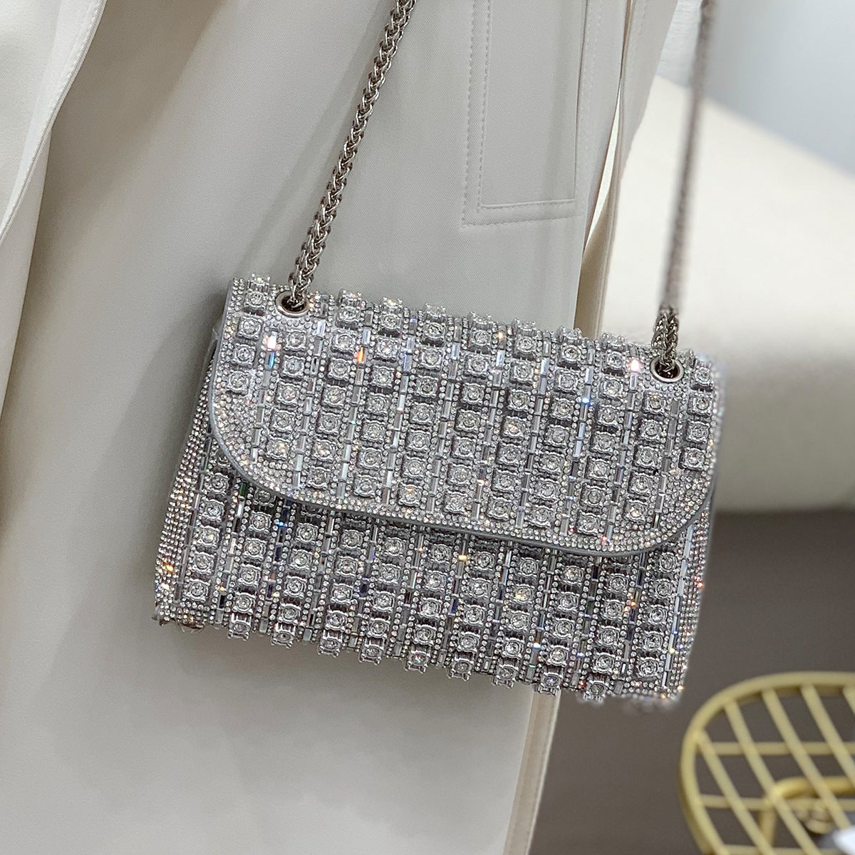 Bolso cristales elegante - zicatela