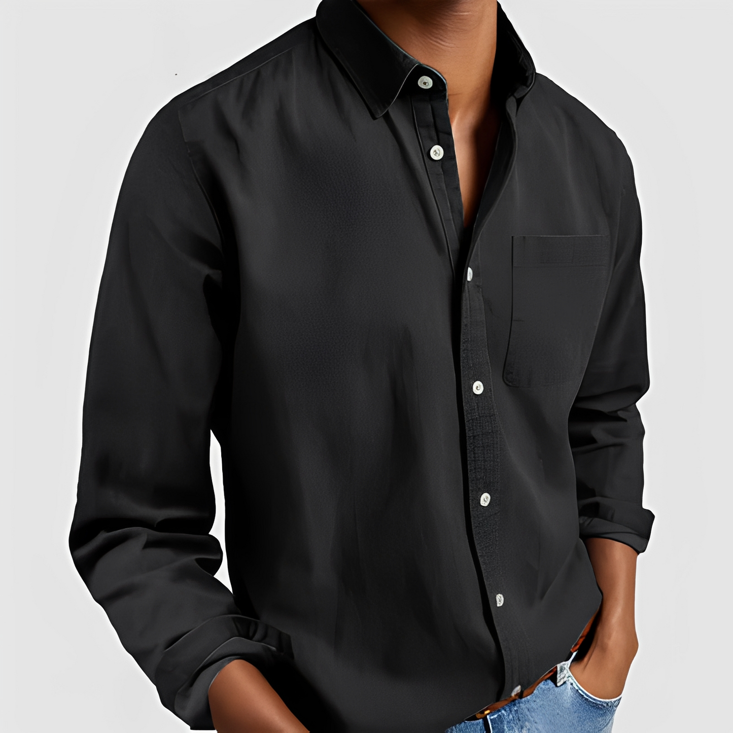 Kenje - Camisa casual de verano para hombre