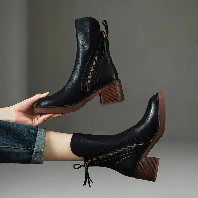 Sierra | Botines de piel