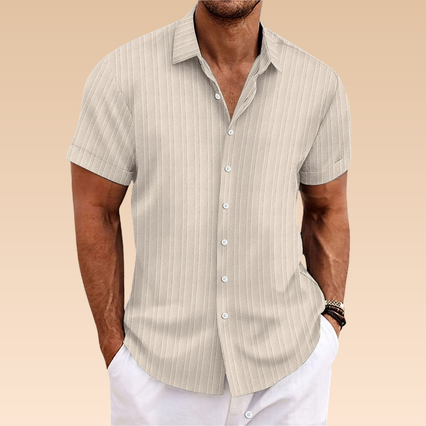 Norman – Camisa Hombre Ligera y Transpirable