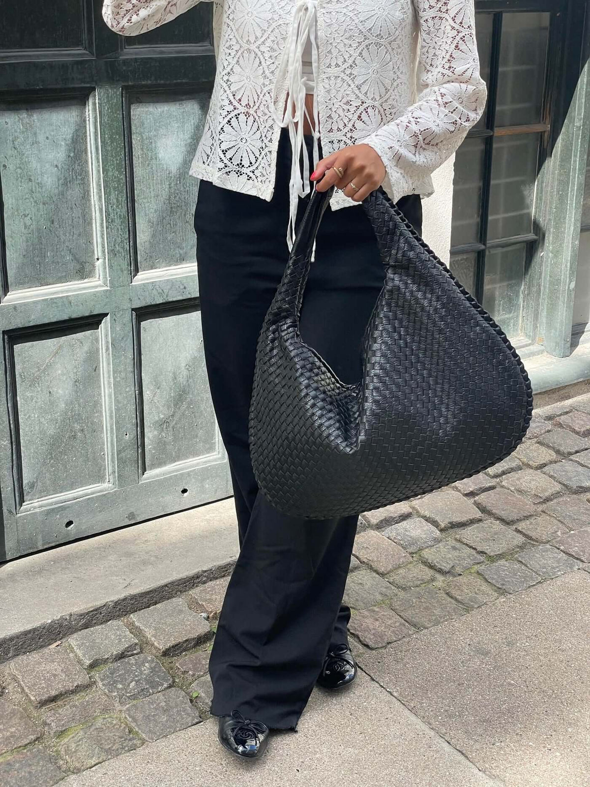 Bolso Hobo Piper Trenzado – Bolso Grande