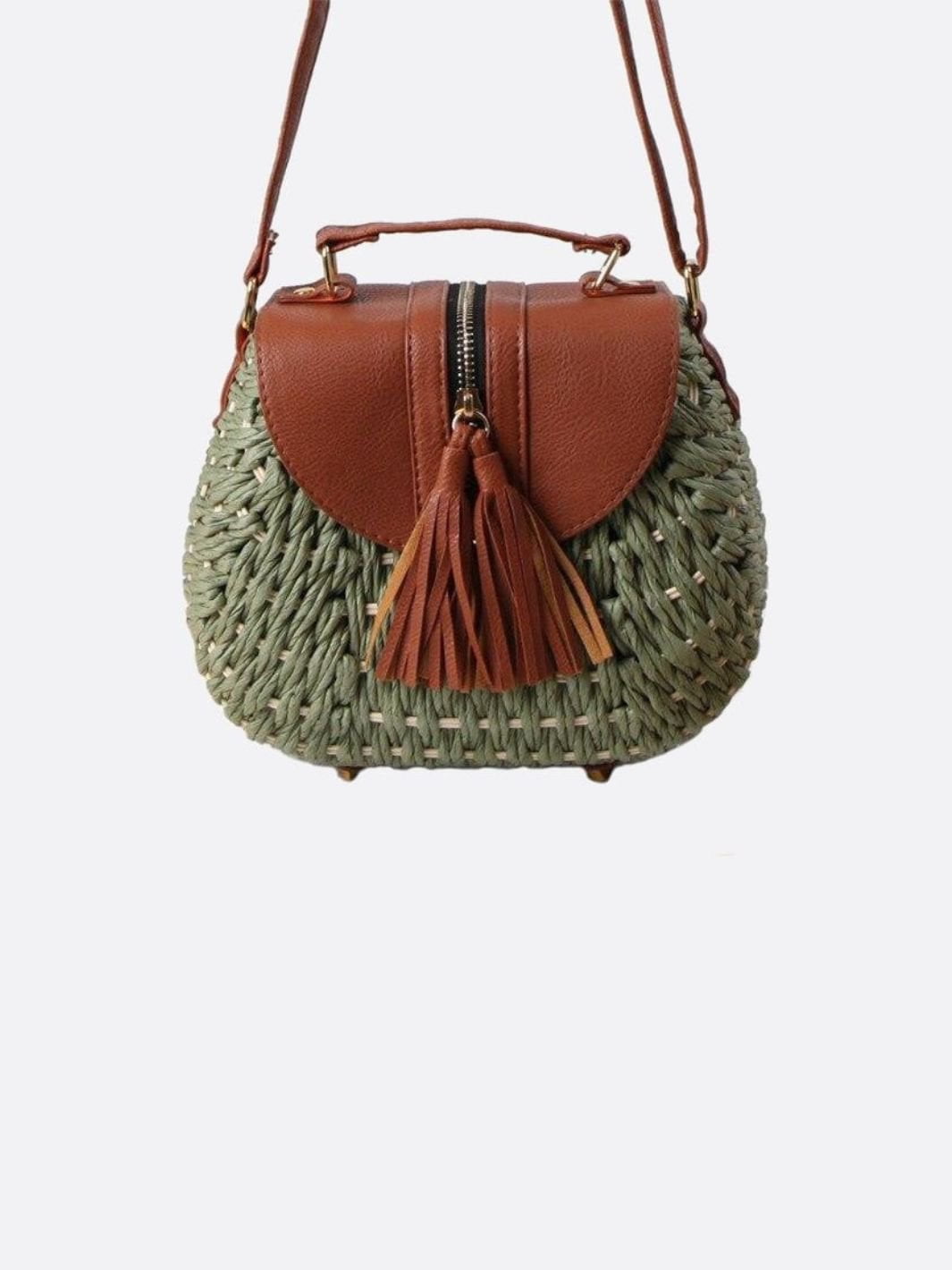 Bolso Solene trenzado– Estilo Saddle