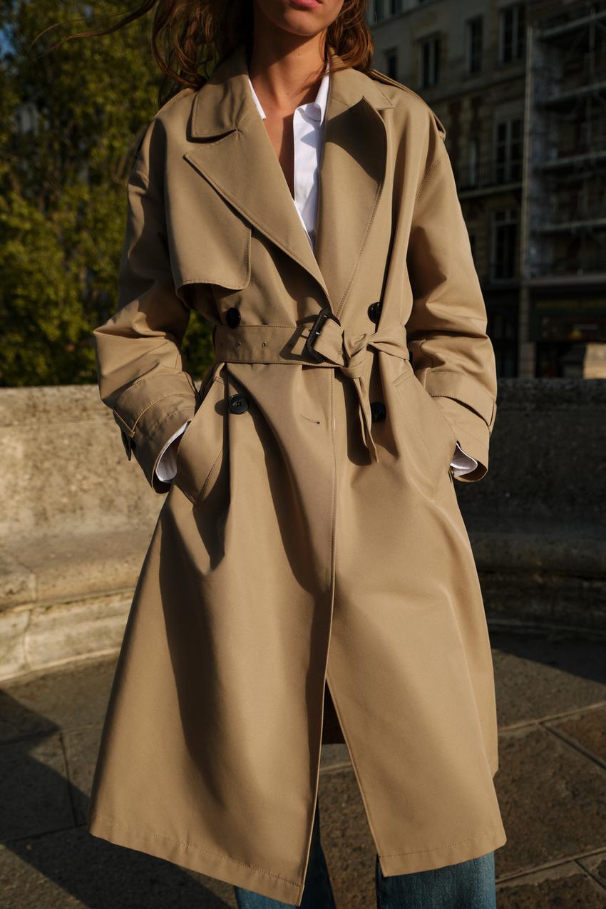 Gabardina Cruzada- Charlotte