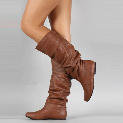 Botas altas de cuero | Capri™