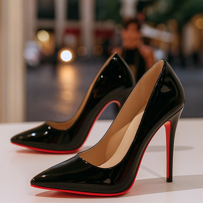 Leticia | Zapatos de tacón alto para mujer con puntera estrecha clásica