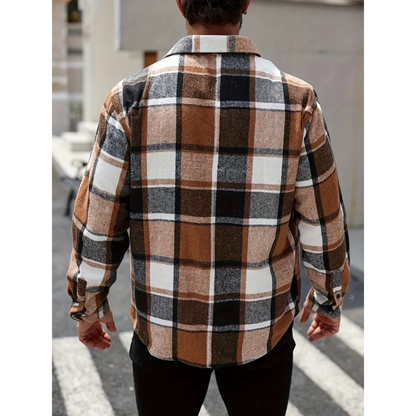 Alex | Chaqueta de lana a cuadros