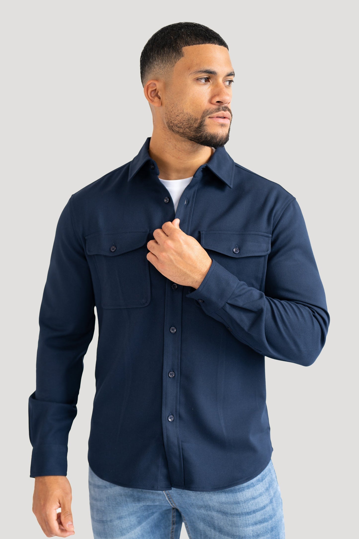 Sobrecamisa Dantesco- AZUL