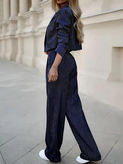 Conjunto Megan | Pantalón pinzado y chaqueta
