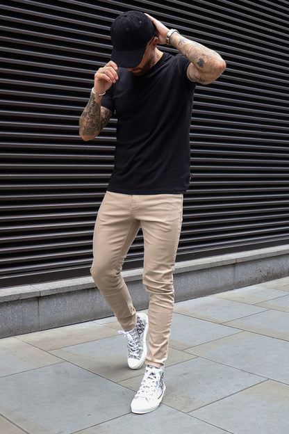 Pantalones Calis - Beige