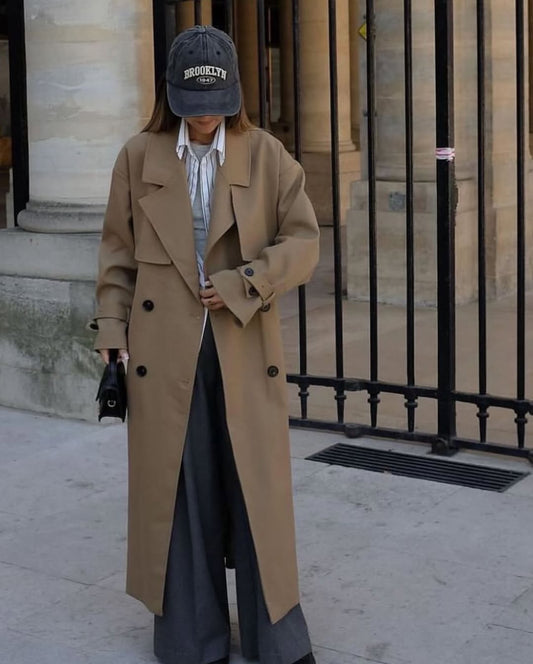 Gabardina Cruzada- Charlotte