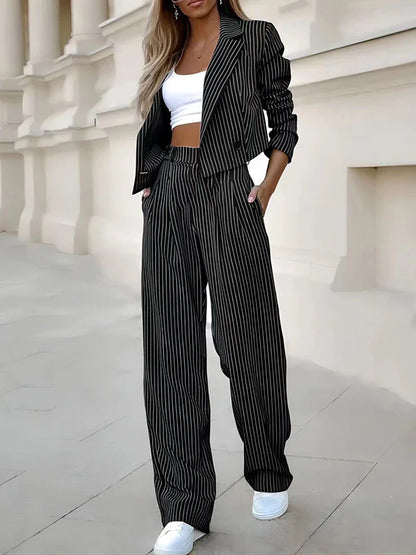 Conjunto Megan | Pantalón pinzado y chaqueta