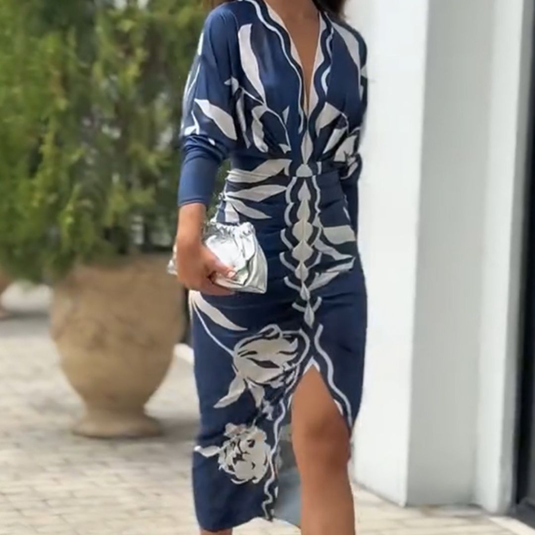 VESTIDO SCARLETT | MANGA LARGA Y CORTE MIDI