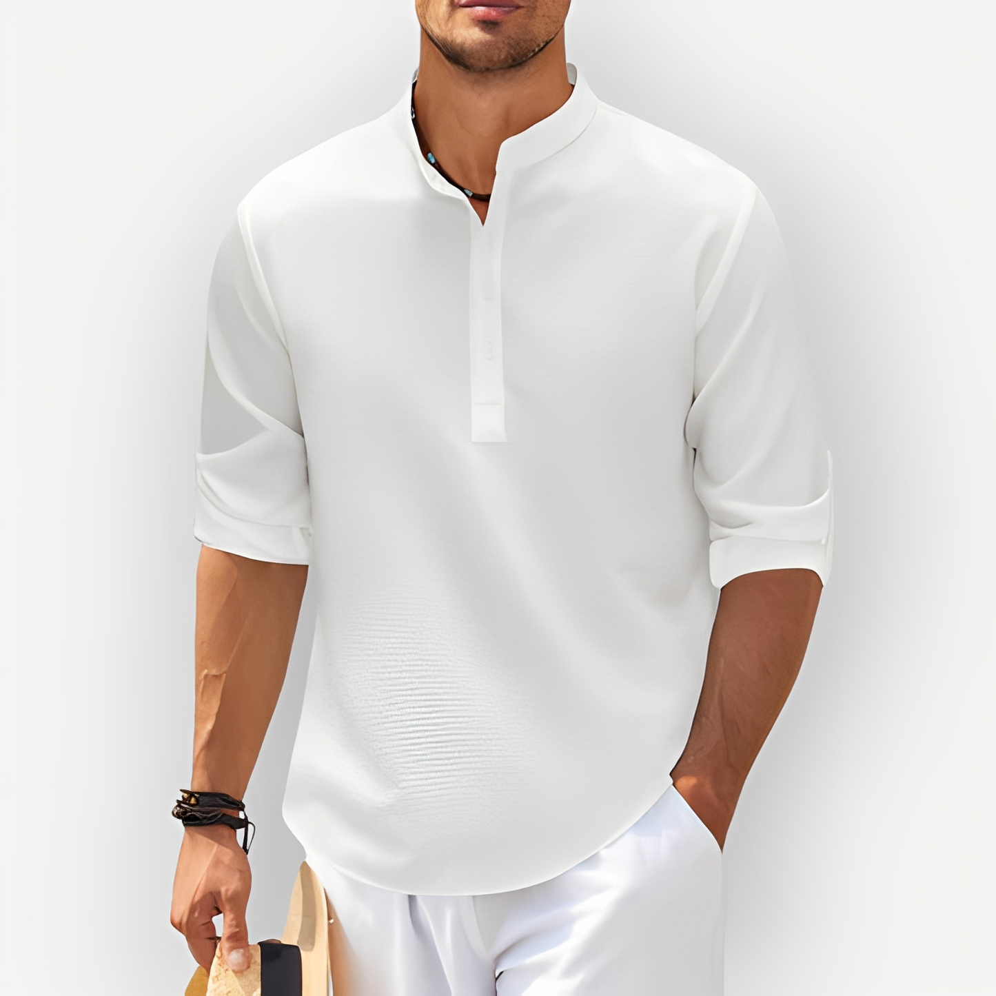 Perino - Camisa de estilo para hombre para el verano