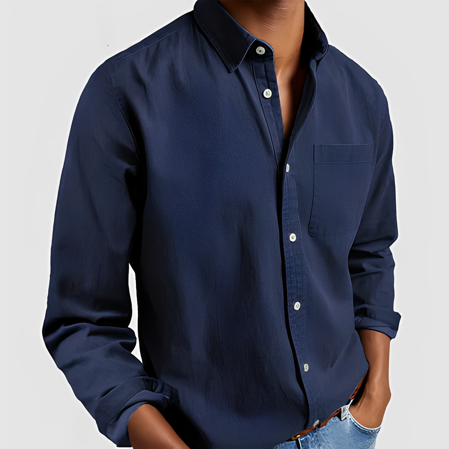 Kenje - Camisa casual de verano para hombre
