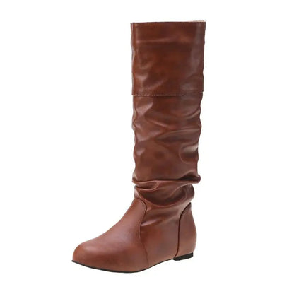 Botas altas de cuero | Capri™