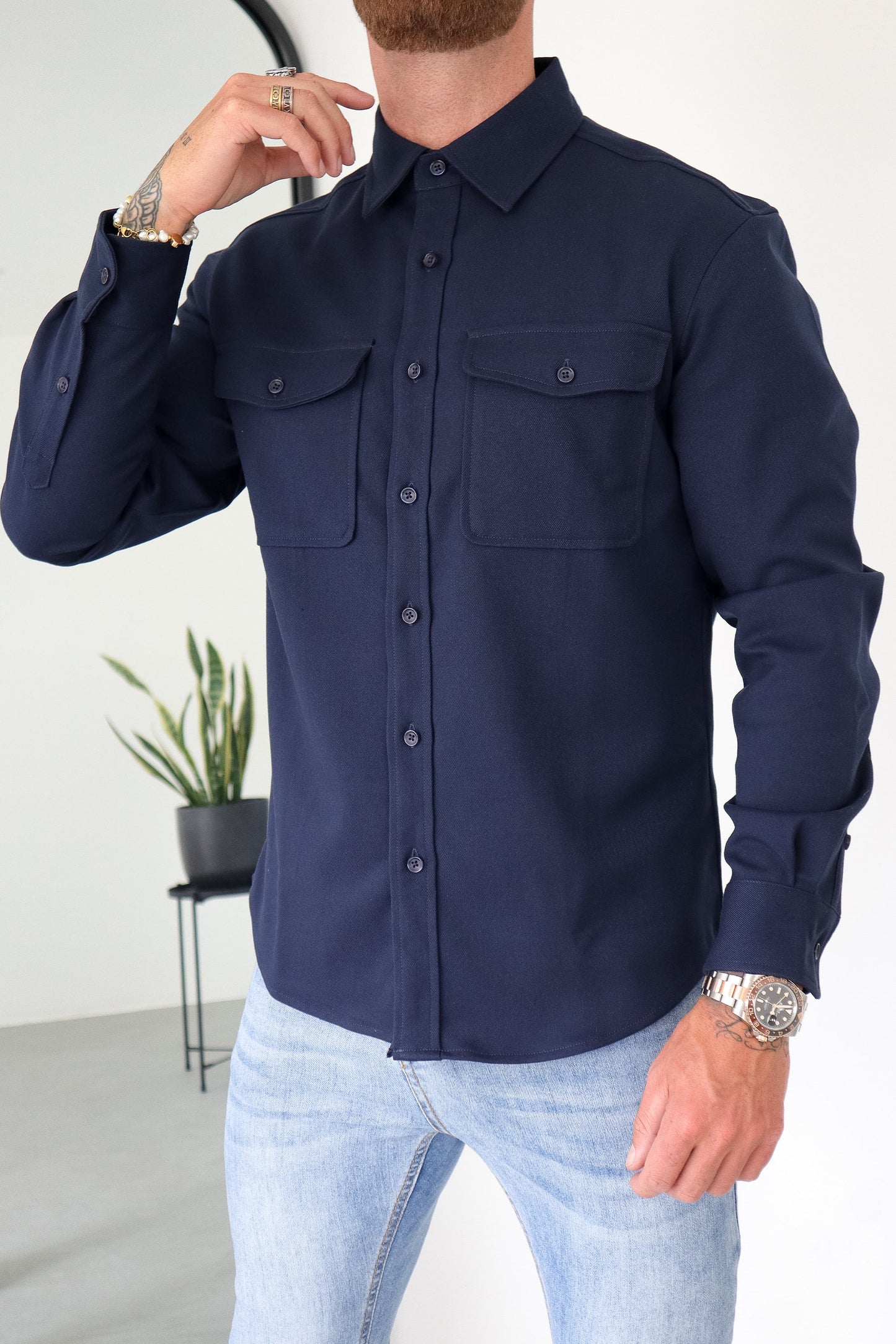 Sobrecamisa Dantesco- AZUL