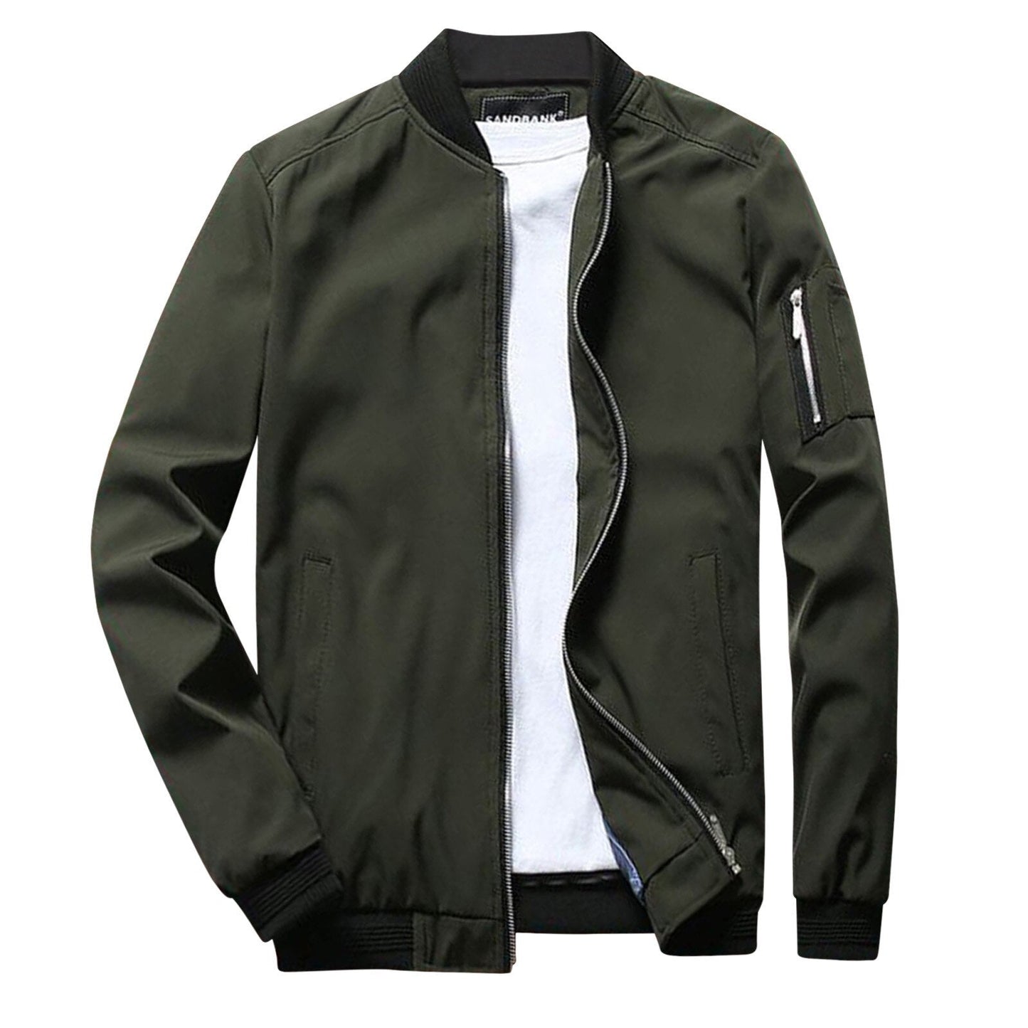 Chamarra bomber clásica para hombre: estilo informal y atemporal