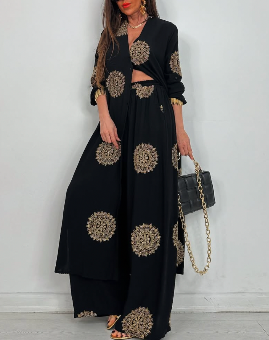 Conjunto Pantalon y Camisa- Valencia