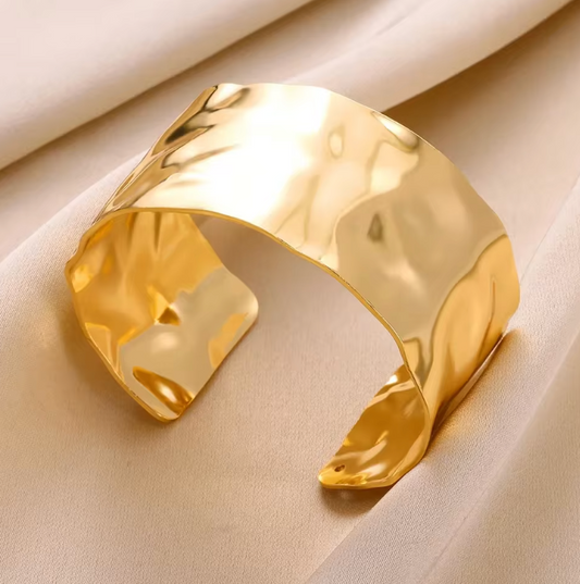 BRAZALETE LUJO DORADO - ALUXER