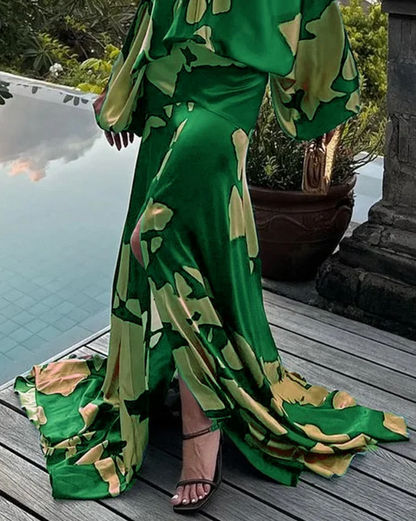 Vestido Estampado - Amapola