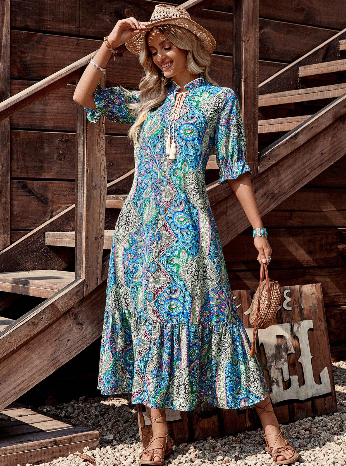 Vestido Bohemio - Roxana