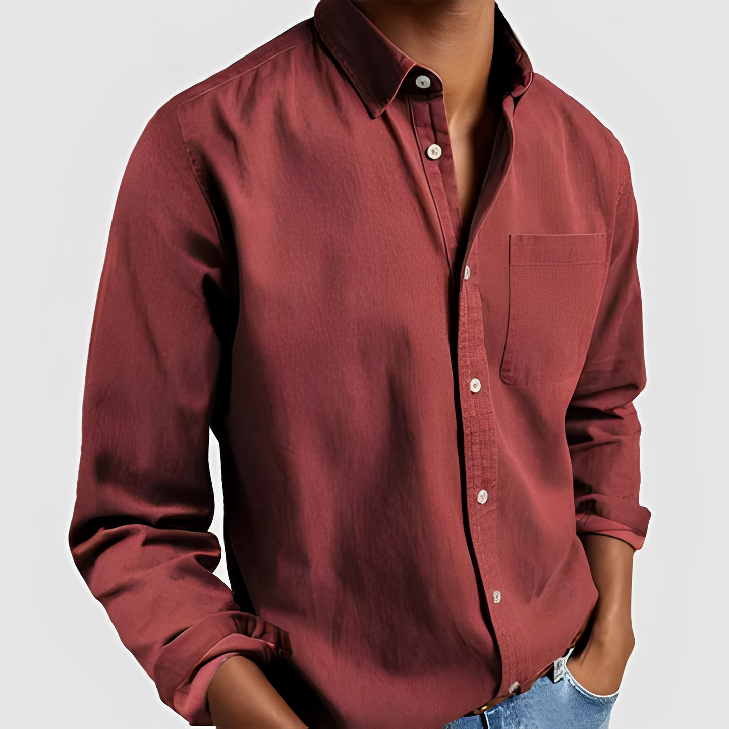 Kenje - Camisa casual de verano para hombre