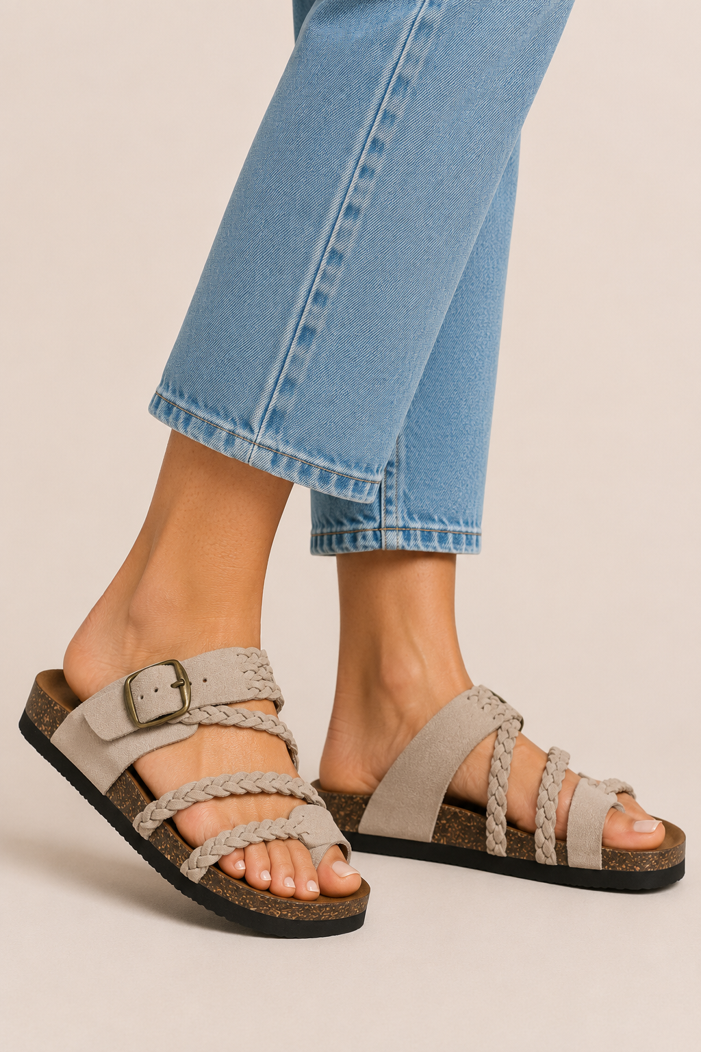 Sandalias trenzadas- Hayle (1 Par + 1 de REGALO)