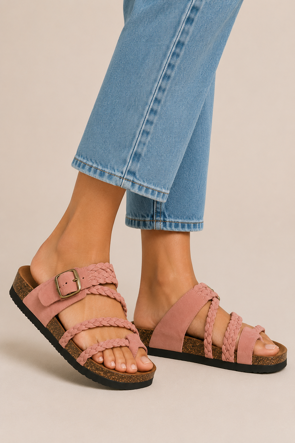 Sandalias trenzadas- Hayle (1 Par + 1 de REGALO)