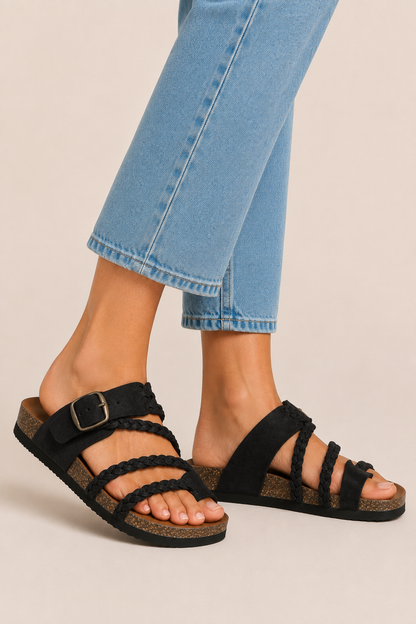 Sandalias trenzadas- Hayle (1 Par + 1 de REGALO)