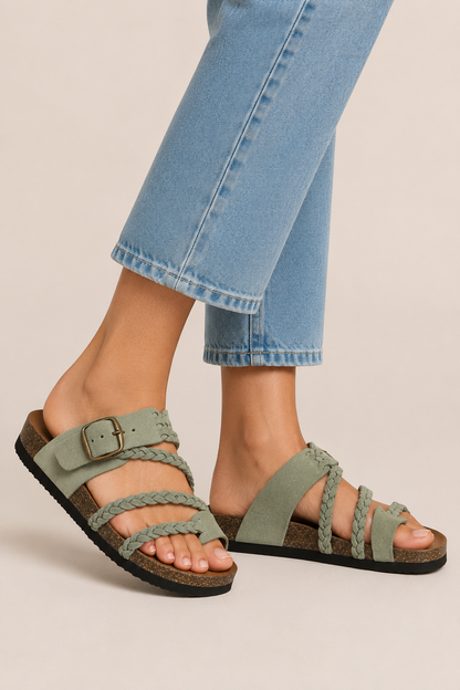 Sandalias trenzadas- Hayle (1 Par + 1 de REGALO)