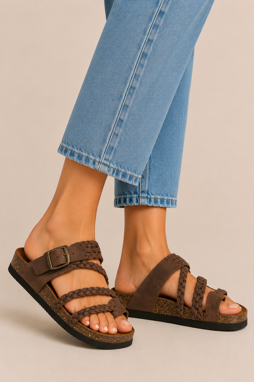 Sandalias trenzadas- Hayle (1 Par + 1 de REGALO)