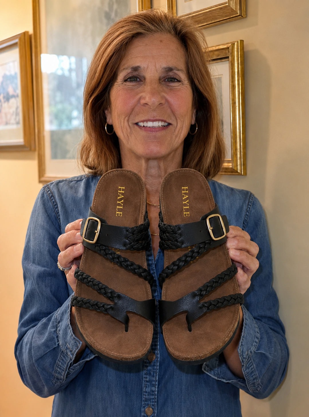 Sandalias trenzadas- Hayle (1 Par + 1 de REGALO)