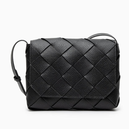 Aria Bolso Cruzado de Cuero Trenzado