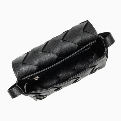 Aria Bolso Cruzado de Cuero Trenzado