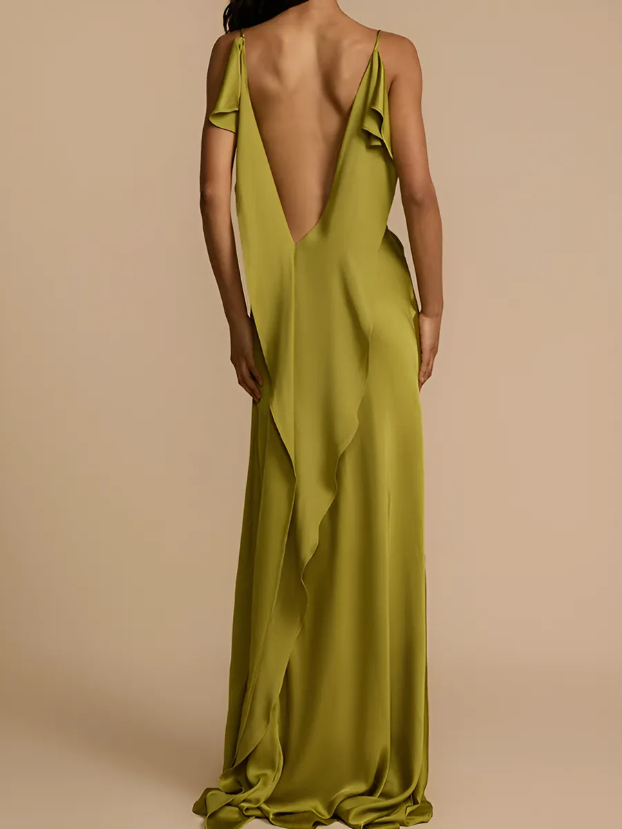 Vestido Velvet - Espalda Abierta