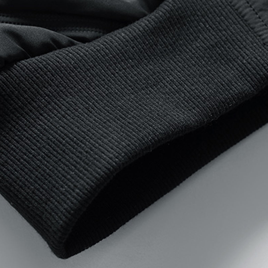 Chaqueta acolchada con cuello alto para hombre, cálida y moderna