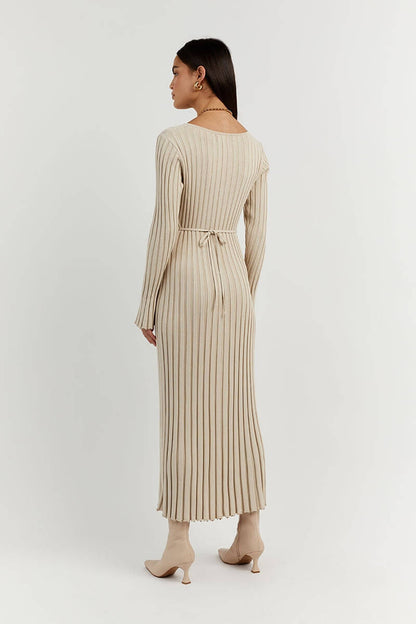 Vestido Zoe™ Elegante con escote en V