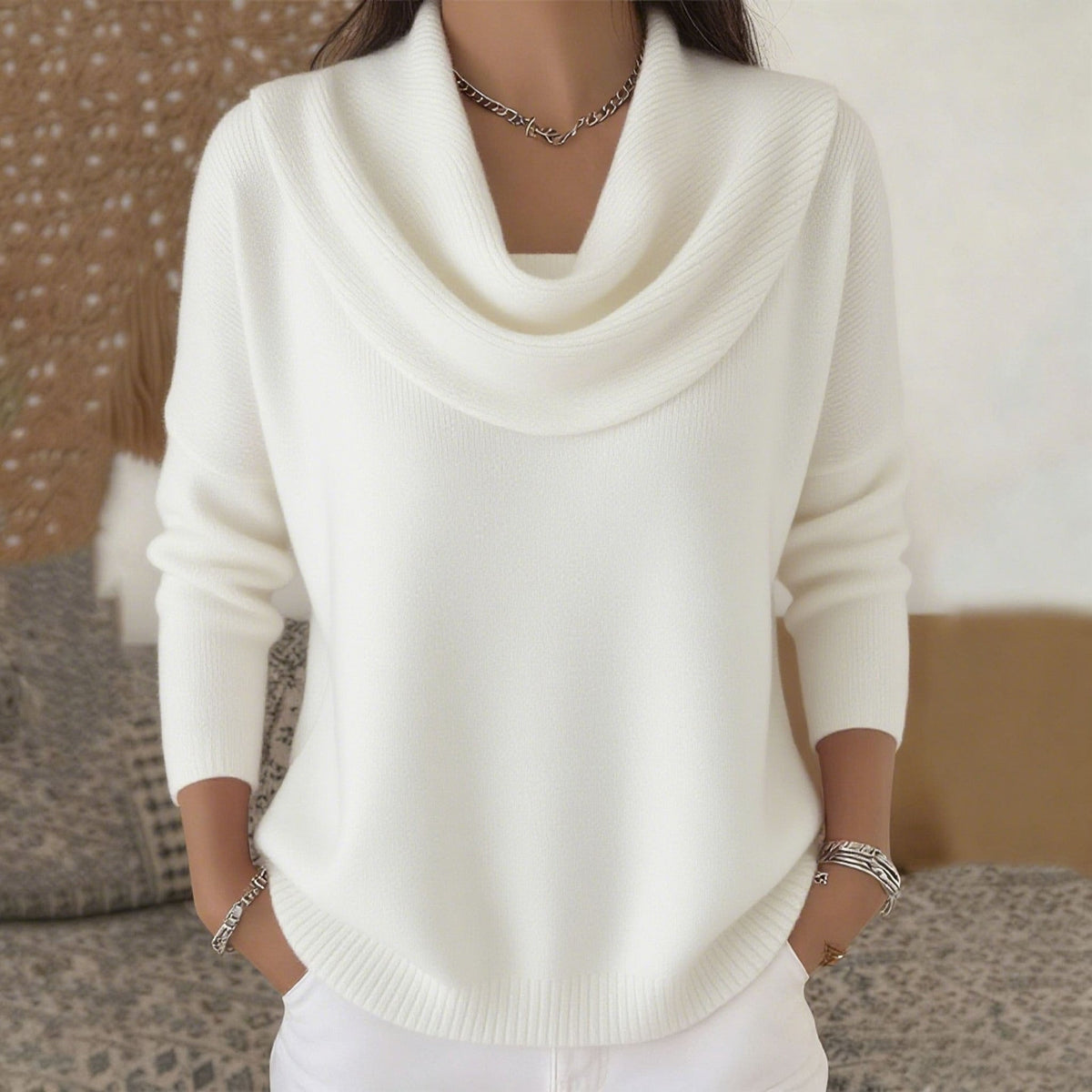 Julia | Cowl Neck Sweater
