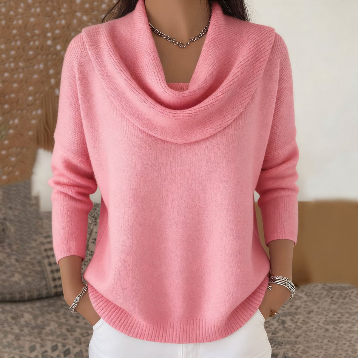 Julia | Cowl Neck Sweater