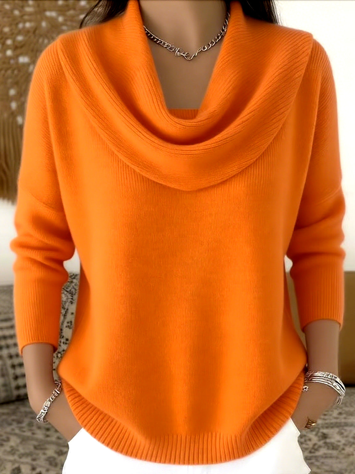 Julia | Cowl Neck Sweater