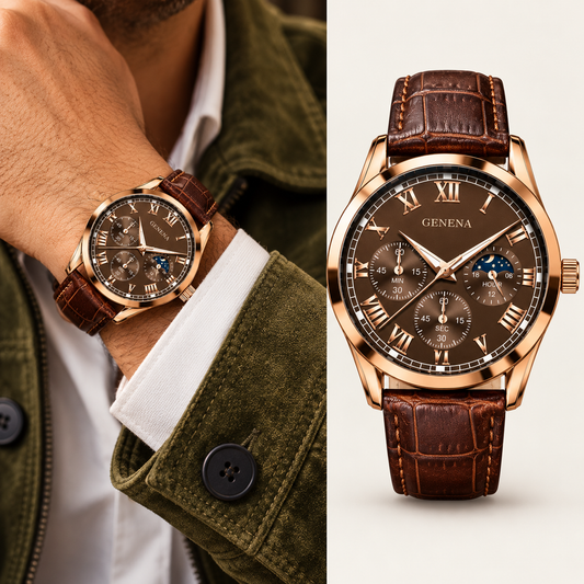 Reloj de cuarzo hombre - LUXER
