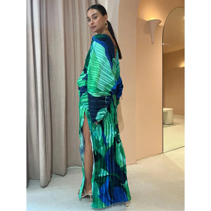 Vestido Eva- Plisado y Elegante
