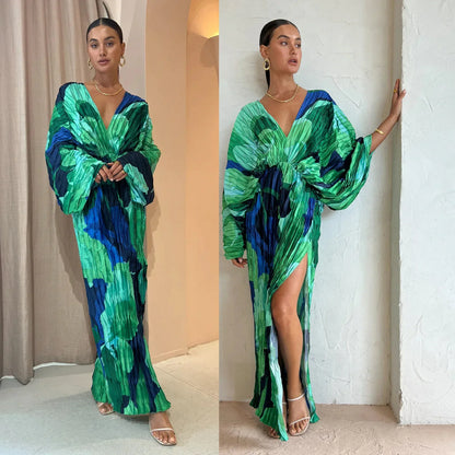 Vestido Eva- Plisado y Elegante
