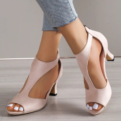 Zapatos con tacón medio | Leza™